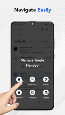 All in one Email android App screenshot 2